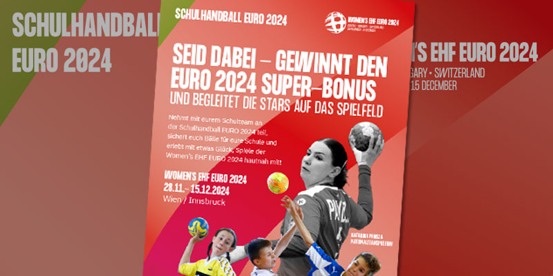 Einladung Schulhandball EURO 2024